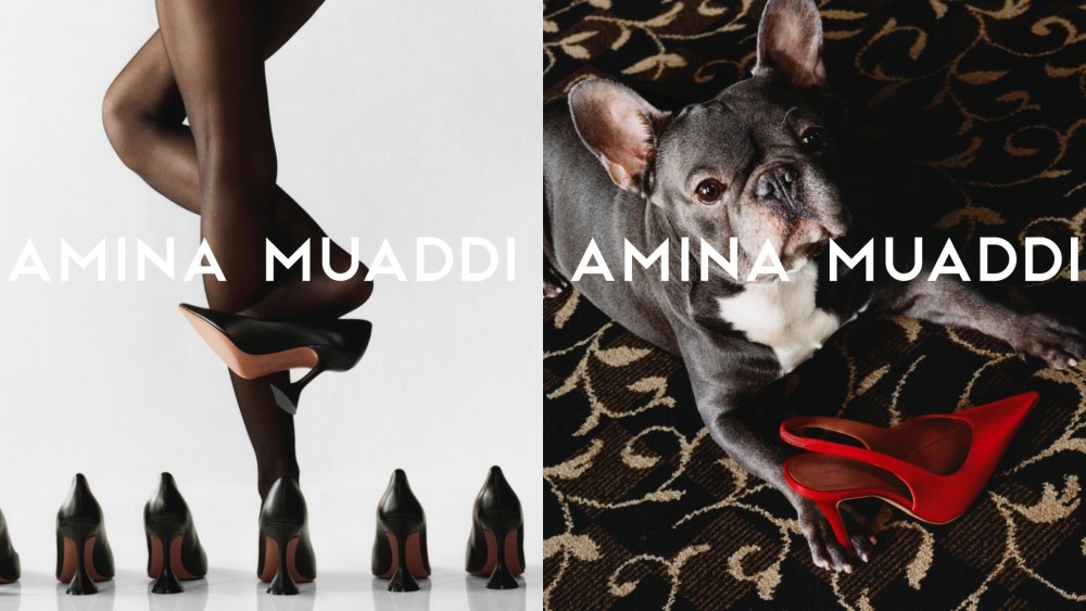Amina Muaddi spring 2026.