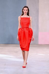Carolina Herrera Fall 2026 ready-to-wear collection at New York Fashion Week.