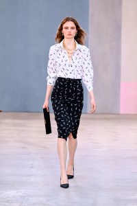 Carolina Herrera Fall 2026 ready-to-wear collection at New York Fashion Week.