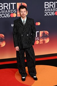 Harry Styles at The BRIT Awards 2026 held at Co-op Live on February 28, 2026 in Manchester, England.
