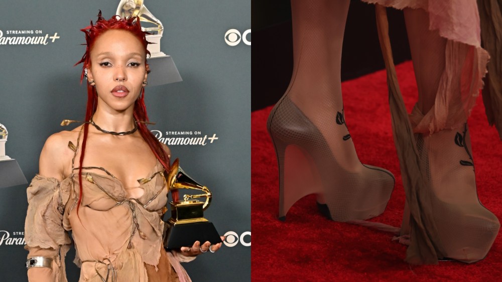 FKA twigs attends the 68th GRAMMY Awards held at the Crypto.com Arena on February 01, 2026 in Los Angeles, California.