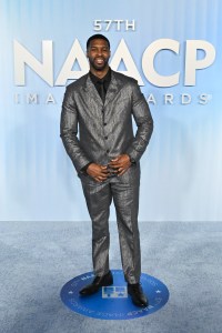 Branden Wellington at the 57th NAACP Image Awards held at the Pasadena Civic Auditorium on February 28, 2026 in Los Angeles, California.