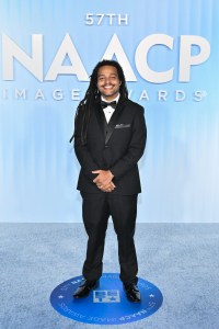 Ralph Parker III at the 57th NAACP Image Awards held at the Pasadena Civic Auditorium on February 28, 2026 in Los Angeles, California.