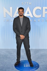 Elijah Wright at the 57th NAACP Image Awards held at the Pasadena Civic Auditorium on February 28, 2026 in Los Angeles, California.