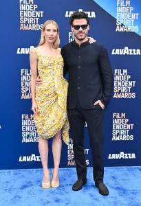 Dree Hemingway and François Arnaud at the 2026 Film Independent Spirit Awards held at the Hollywood Palladium on February 15, 2026 in Los Angeles, California.
