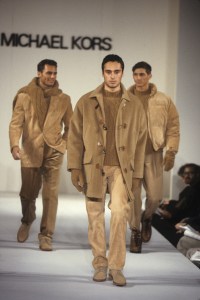 Michael Kors fall 1992 menswear runway show. (Photo by George Chinsee/Fairchild Archive/Penske Media via Getty Images)