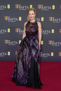 LONDON, ENGLAND - FEBRUARY 22: Gillian Anderson attends the 2026 EE BAFTA Film Awards at The Royal Festival Hall on February 22, 2026 in London, England. (Photo by Dominic Lipinski/Getty Images)