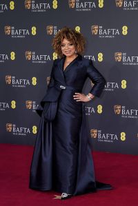 LONDON, ENGLAND - FEBRUARY 22: Ruth E. Carter attends the 2026 EE BAFTA Film Awards at The Royal Festival Hall on February 22, 2026 in London, England. (Photo by Dominic Lipinski/Getty Images)