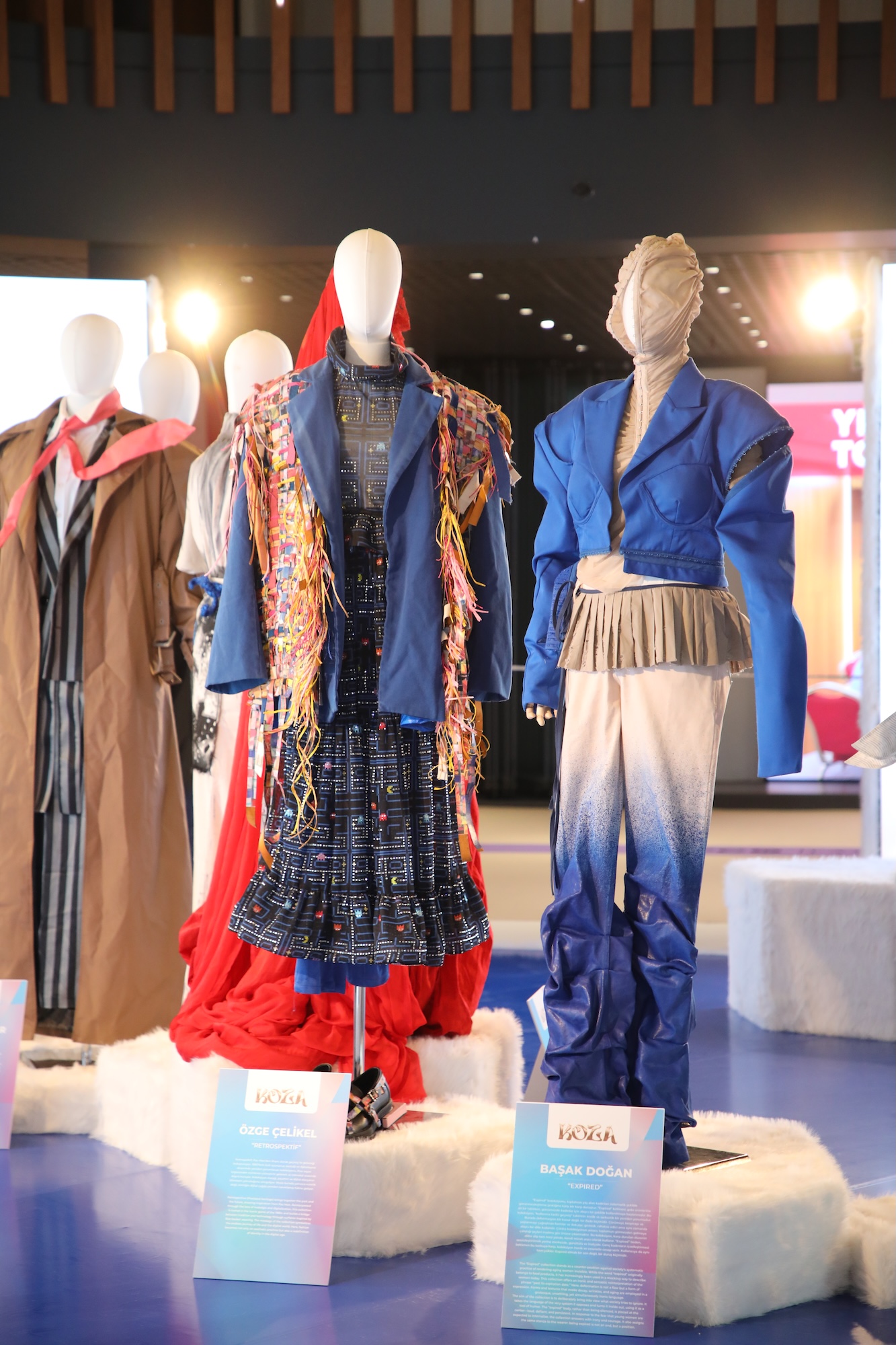 Inside the 9th edition of the IFCO fashion trade show in Istanbul, Turkey.