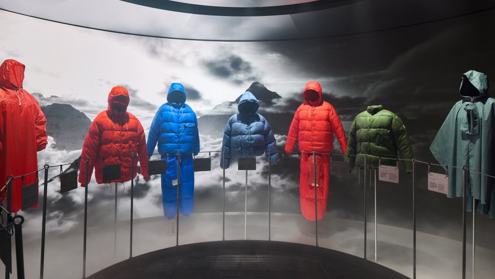 Inside the Moncler Grenoble "The Beyond Performance" exhibit at Milan's Portrait.