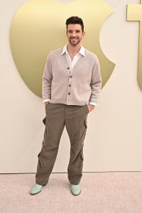Michael Urie at the Apple TV Press Day held at Barker Hangar on February 03, 2026 in Los Angeles, California.