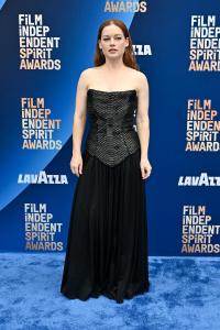 Jane Levy at the 2026 Film Independent Spirit Awards held at the Hollywood Palladium on February 15, 2026 in Los Angeles, California.
