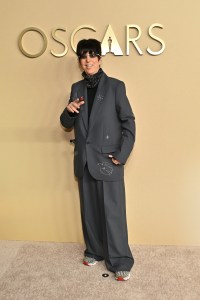 Diane Warren at the 98th Oscars Nominees Luncheon held at The Beverly Hilton on February 10, 2026 in Los Angeles, California.