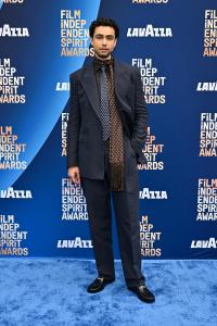 Archie Madekwe at the 2026 Film Independent Spirit Awards held at the Hollywood Palladium on February 15, 2026 in Los Angeles, California.