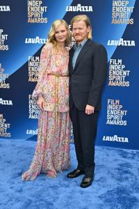 Kirsten Dunst and Jesse Plemons at the 2026 Film Independent Spirit Awards held at the Hollywood Palladium on February 15, 2026 in Los Angeles, California.