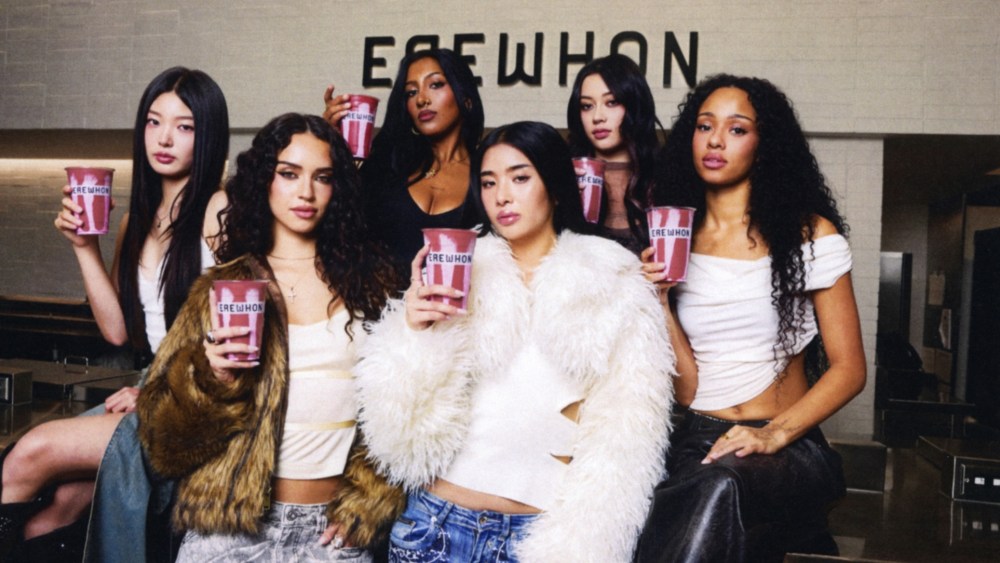 Katseye partners with Erewhon on limited-edition smoothie.