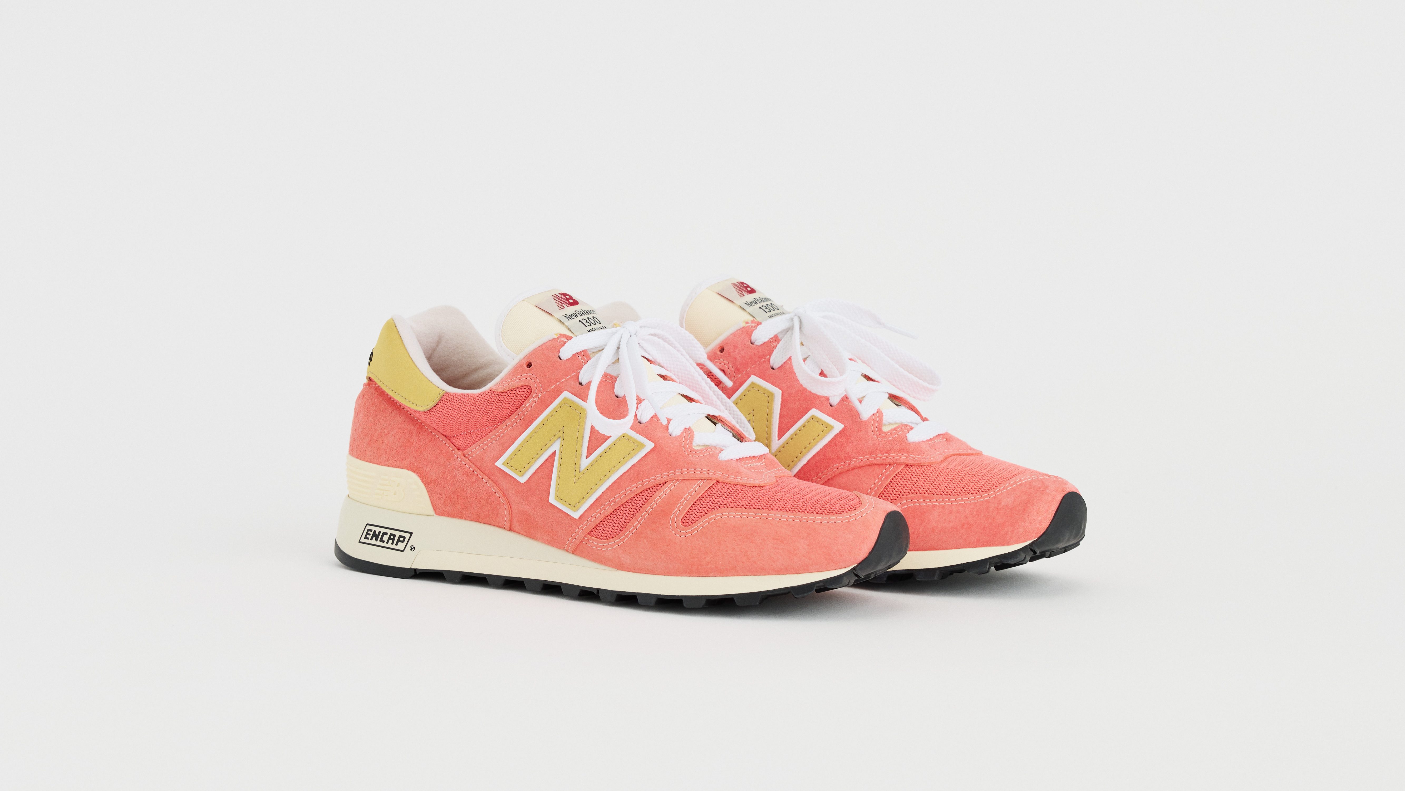 New Balance 1300 Drift Red/Hay/Afterglow.