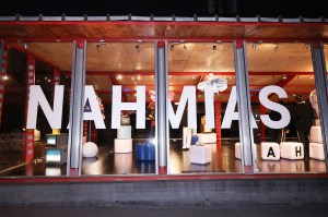 The scene at the Nahmias x Maxfield Host Pop Up Event.