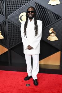 Jesse Royal at the 68th GRAMMY Awards held at the Crypto.com Arena on February 01, 2026 in Los Angeles, California.