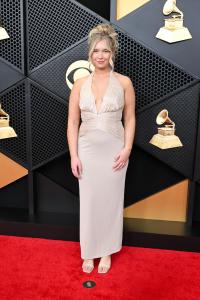 Anna Crumley at the 68th GRAMMY Awards held at the Crypto.com Arena on February 01, 2026 in Los Angeles, California.