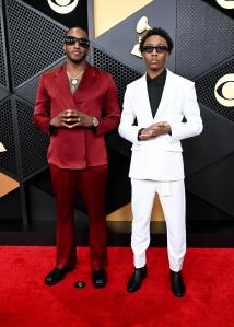 Lecrae and David at the 68th GRAMMY Awards held at the Crypto.com Arena on February 01, 2026 in Los Angeles, California.