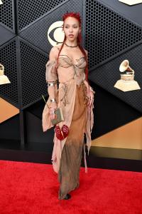 FKA twigs at the 68th GRAMMY Awards held at the Crypto.com Arena on February 01, 2026 in Los Angeles, California.