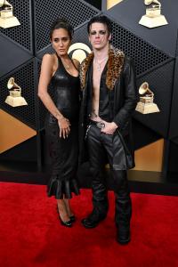 Jesse Jo Stark and YUNGBLUD at the 68th GRAMMY Awards held at the Crypto.com Arena on February 01, 2026 in Los Angeles, California.