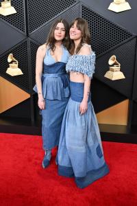 Rebecca Lovell and Megan Lovell at the 68th GRAMMY Awards held at the Crypto.com Arena on February 01, 2026 in Los Angeles, California.
