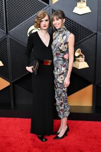 Margo XS and Dani Griffiths at the 68th GRAMMY Awards held at the Crypto.com Arena on February 01, 2026 in Los Angeles, California.