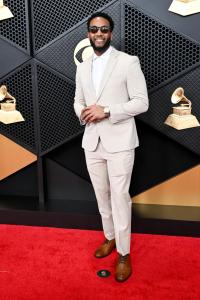 Caz Wilborn at the 68th GRAMMY Awards held at the Crypto.com Arena on February 01, 2026 in Los Angeles, California.