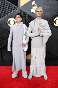 Paco Amoroso and Ca7riel at the 68th GRAMMY Awards held at the Crypto.com Arena on February 01, 2026 in Los Angeles, California.