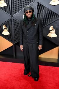 Leon Thomas III at the 68th GRAMMY Awards held at the Crypto.com Arena on February 01, 2026 in Los Angeles, California.
