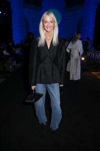 Zanna Roberts Rassi at the Prabal Gurung fashion show as part of RTW Fall 2026 on February 14, 2026 in New York, New York.