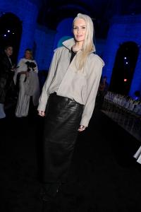 Kate Davidson Hudson at the Prabal Gurung fashion show as part of RTW Fall 2026 on February 14, 2026 in New York, New York.