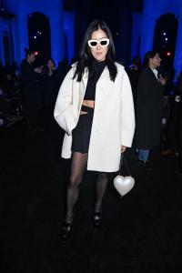 Laura Kim at the Prabal Gurung fashion show as part of RTW Fall 2026 on February 14, 2026 in New York, New York.