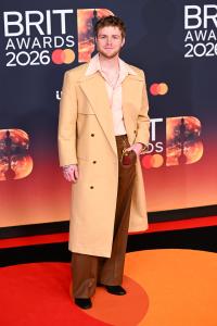 Alex Warren at The BRIT Awards 2026 held at Co-op Live on February 28, 2026 in Manchester, England.