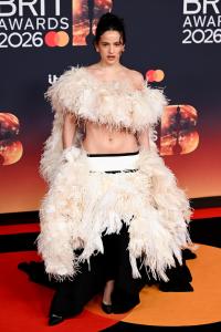 Rosalía at The BRIT Awards 2026 held at Co-op Live on February 28, 2026 in Manchester, England.