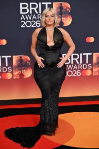 Bebe Rexha at The BRIT Awards 2026 held at Co-op Live on February 28, 2026 in Manchester, England.