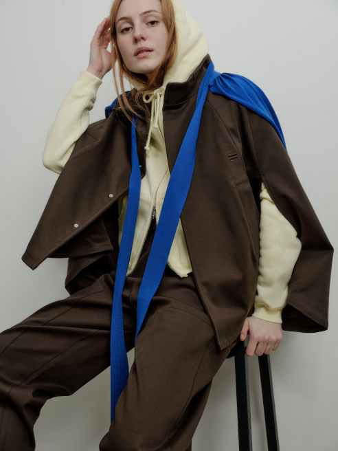A preview of the Pangaia fall 2026 collection to be presented at Milan Fashion Week.