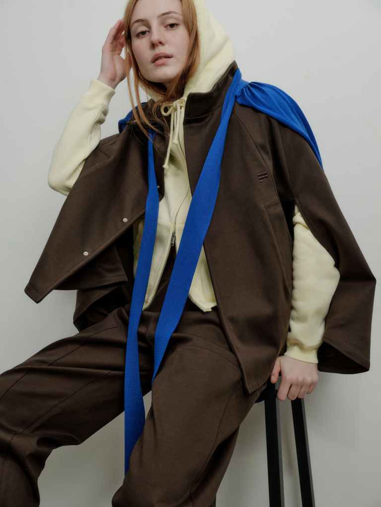 A preview of the Pangaia fall 2026 collection to be presented at Milan Fashion Week.