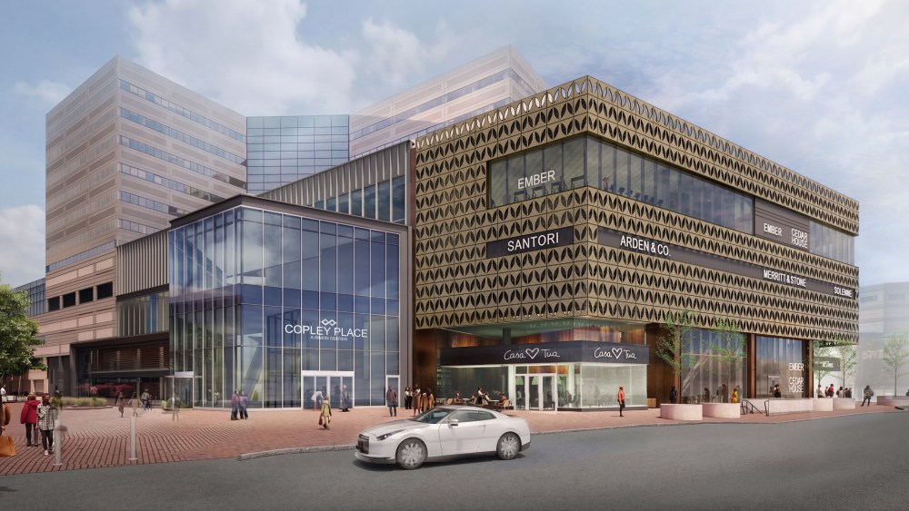 Rendering of how Simon plans to redevelop the outgoing Neiman Marcus store in Copley Place.