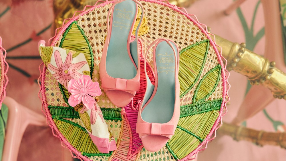 Frances Valentine is celebrating its 10th anniversary by launching a spring 2026 shoe capsule collection alongside J.McLaughlin.