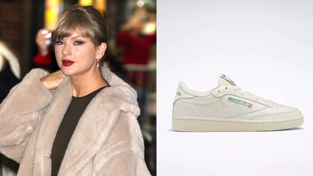 Taylor Swift; Reebok Women's Club C 85 Vintage Shoe.