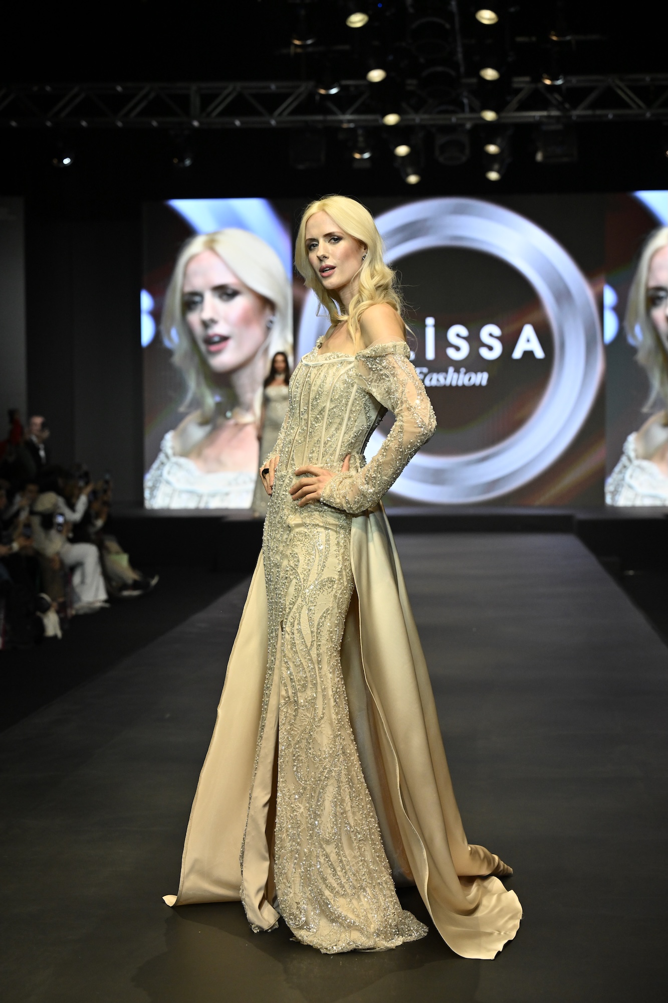The Alissa fashion show at the 9th edition of the IFCO fashion trade show in Istanbul, Turkey.3