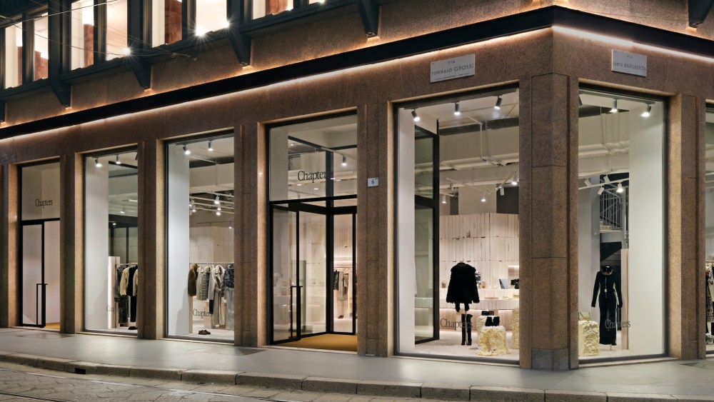 The Chapters store in Milan.
