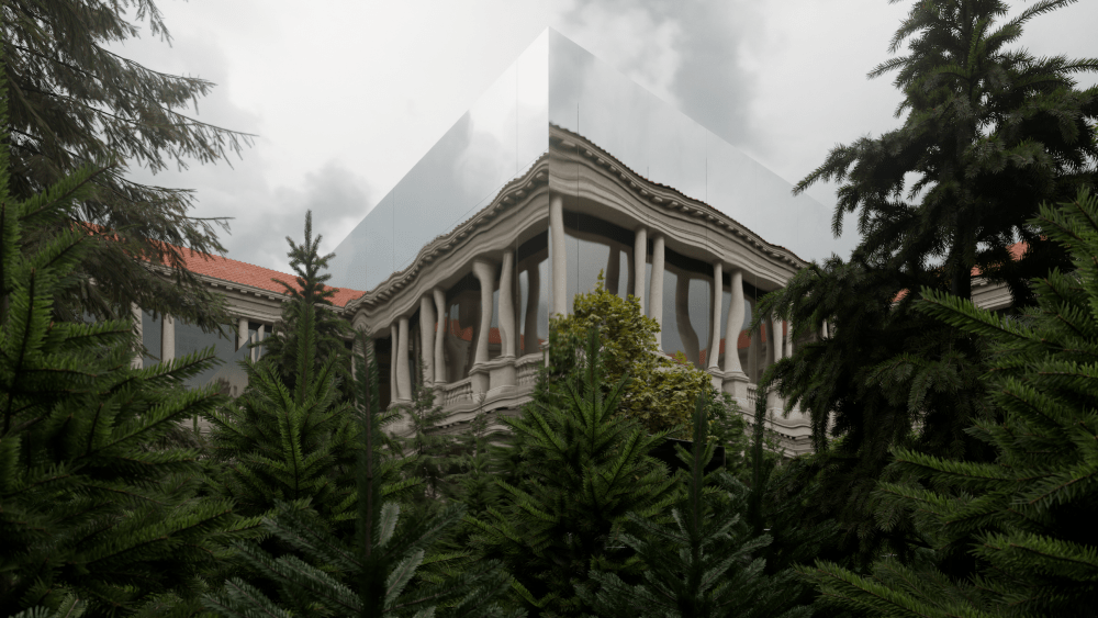 The Moncler Grenoble "The Beyond Performance" exhibit at Milan's Portrait.