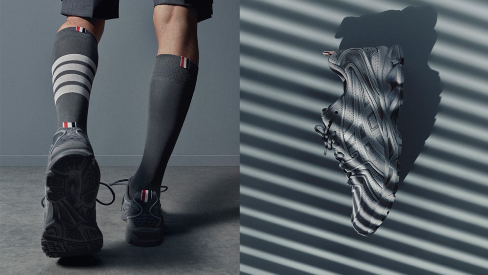 Thom Browne, Asics, Gel-Kayano 14, sneakers, shoes, footwear, collaboration