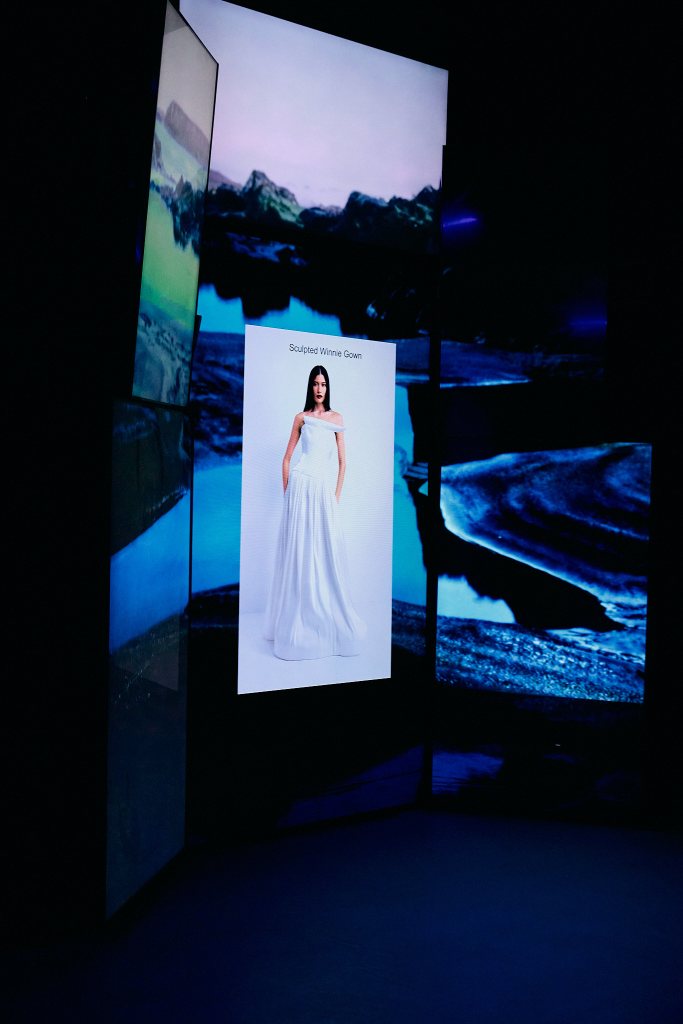 installation of Kate Barton's fall 2026 New York Fashion Week presentation