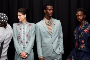 Backstage at Antonio Marras Fall 2026 Ready-to-Wear Collection at Milan Fashion Week