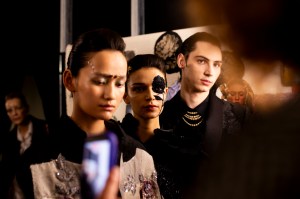 Backstage at Antonio Marras Fall 2026 Ready-to-Wear Collection at Milan Fashion Week